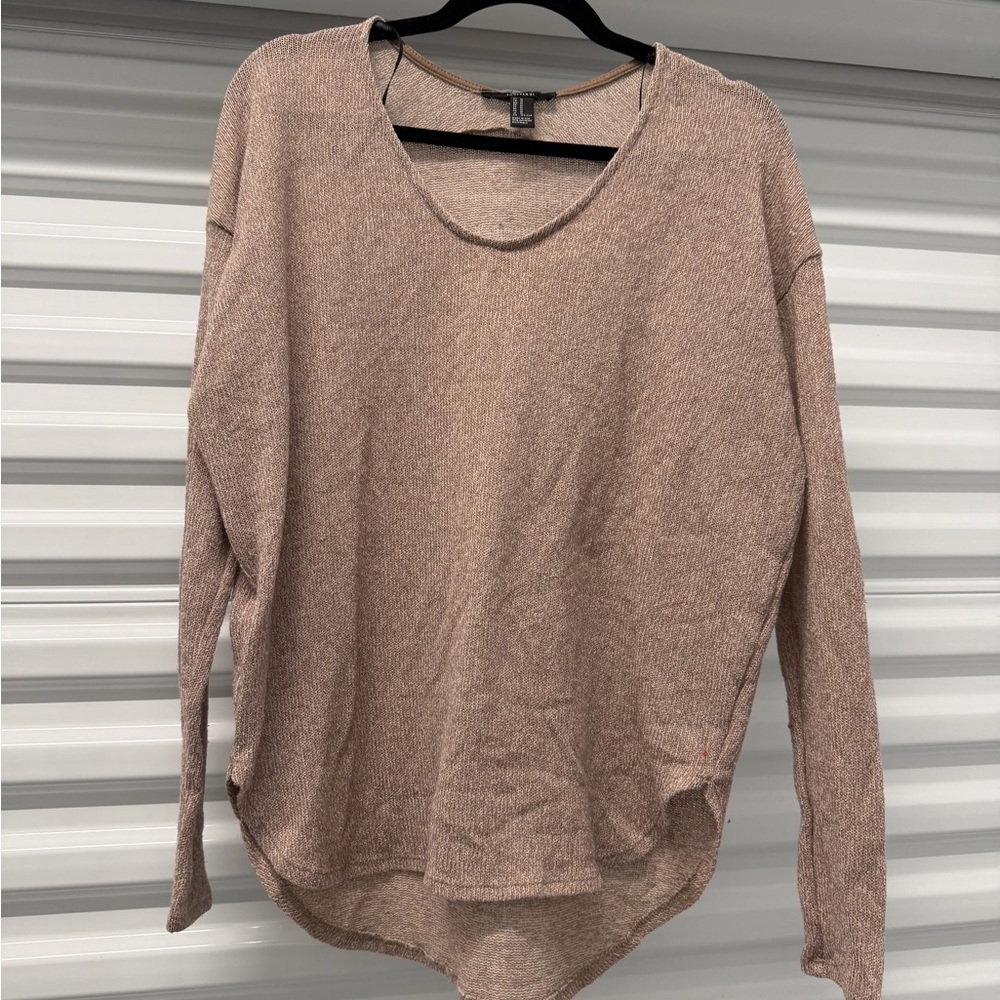Forever 21 Beige Knit Sweater